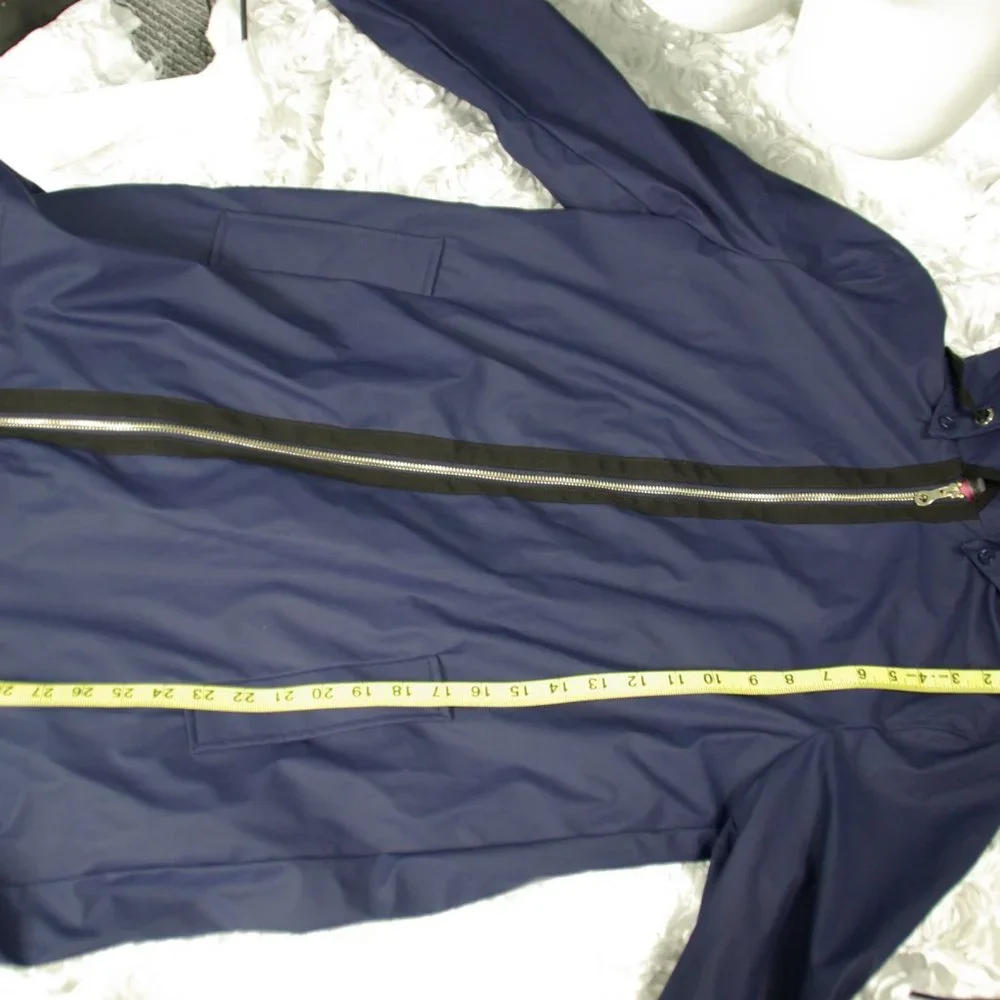 NWT Kate Spade New York Aline Raincoat Hooded Jacket Size 4 Water Resistant